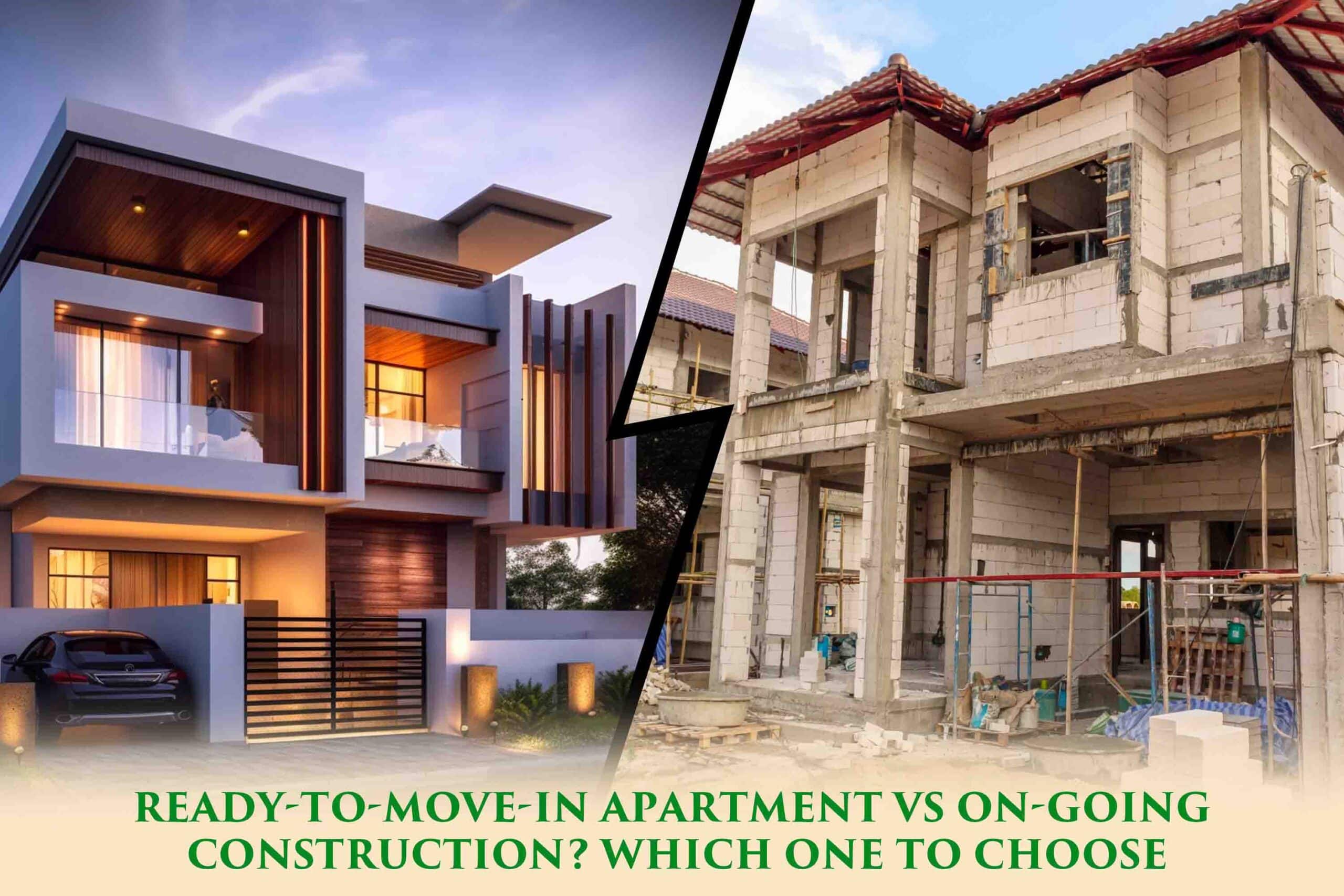 Ready-to-Move vs Under-Construction Flats in Noida – What Should You Buy in 2025?